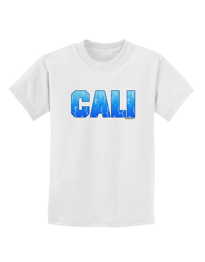 Cali Ocean Bubbles Childrens T-Shirt by TooLoud-Childrens T-Shirt-TooLoud-White-X-Small-Davson Sales