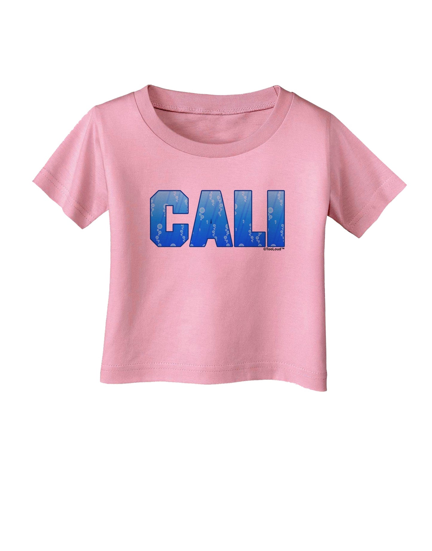 Cali Ocean Bubbles Infant T-Shirt by TooLoud-Infant T-Shirt-TooLoud-Candy-Pink-06-Months-Davson Sales