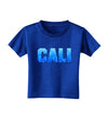 Cali Ocean Bubbles Toddler T-Shirt Dark by TooLoud-Toddler T-Shirt-TooLoud-Royal-Blue-2T-Davson Sales