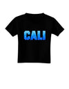 Cali Ocean Bubbles Toddler T-Shirt Dark by TooLoud-Toddler T-Shirt-TooLoud-Black-2T-Davson Sales