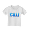 Cali Ocean Bubbles Toddler T-Shirt by TooLoud-Toddler T-Shirt-TooLoud-White-2T-Davson Sales