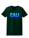 Cali Ocean Bubbles Womens Dark T-Shirt by TooLoud-Womens T-Shirt-TooLoud-Forest-Green-Small-Davson Sales