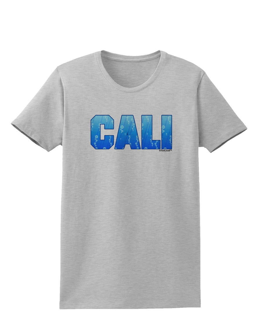 Cali Ocean Bubbles Womens T-Shirt by TooLoud-Womens T-Shirt-TooLoud-White-X-Small-Davson Sales