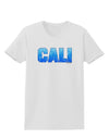 Cali Ocean Bubbles Womens T-Shirt by TooLoud-Womens T-Shirt-TooLoud-White-X-Small-Davson Sales