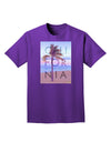 California Beach Filter Adult Dark T-Shirt-Mens T-Shirt-TooLoud-Purple-XXXX-Large-Davson Sales