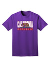 California Design #1 Adult Dark T-Shirt by TooLoud-Mens T-Shirt-TooLoud-Purple-Small-Davson Sales