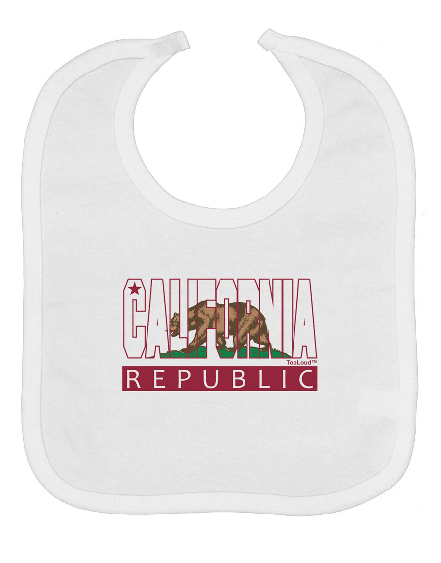 California Design #1 Baby Bib by TooLoud