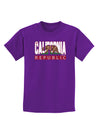 California Design #1 Childrens Dark T-Shirt by TooLoud-Childrens T-Shirt-TooLoud-Purple-X-Small-Davson Sales