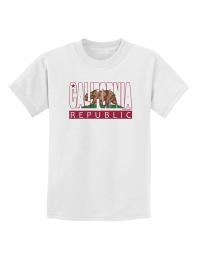 California Design #1 Childrens T-Shirt by TooLoud-Childrens T-Shirt-TooLoud-White-X-Small-Davson Sales