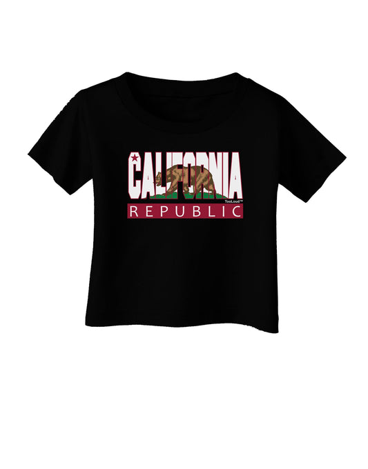 California Design #1 Infant T-Shirt Dark by TooLoud-Infant T-Shirt-TooLoud-Black-06-Months-Davson Sales