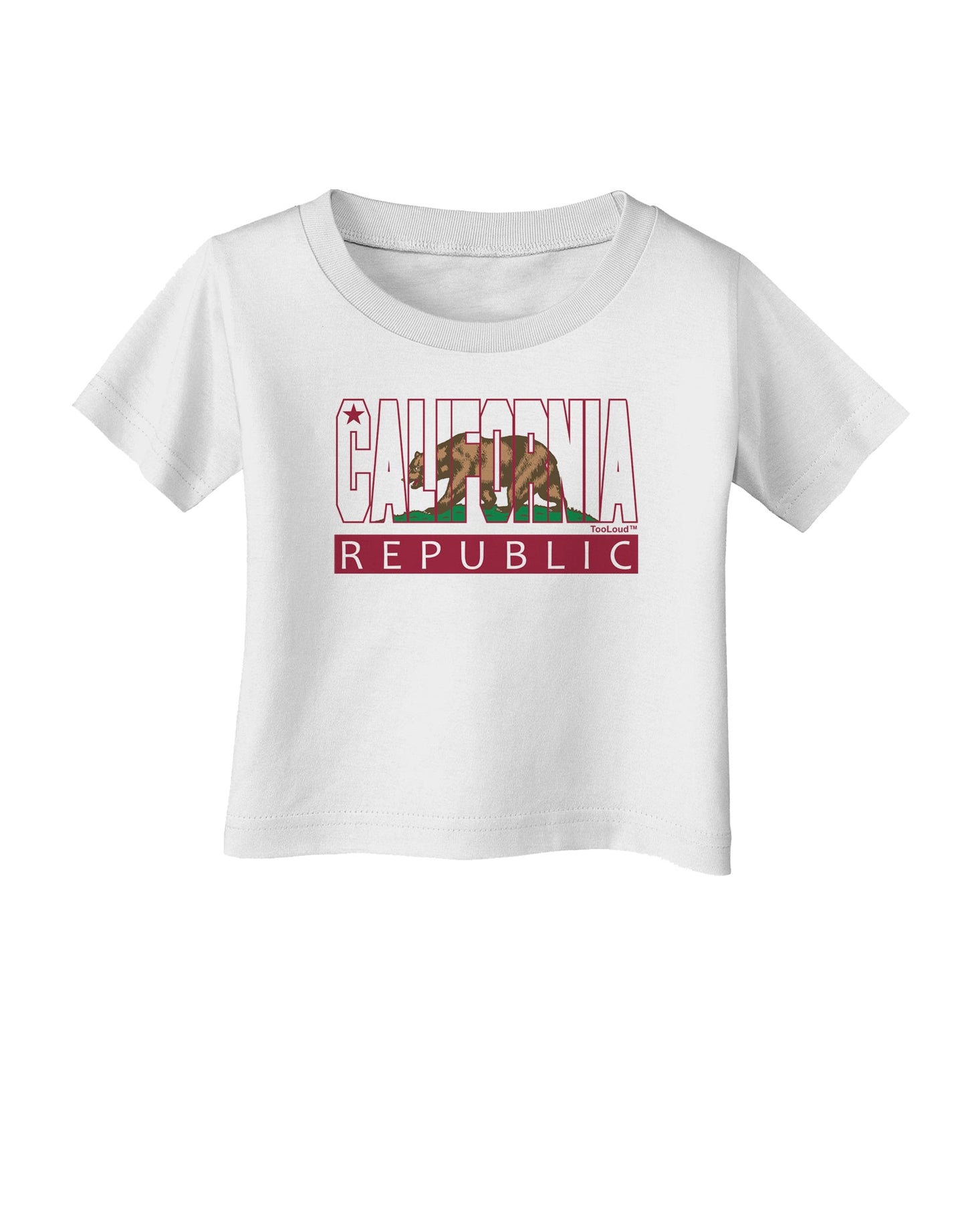 California Design #1 Infant T-Shirt by TooLoud-Infant T-Shirt-TooLoud-White-06-Months-Davson Sales