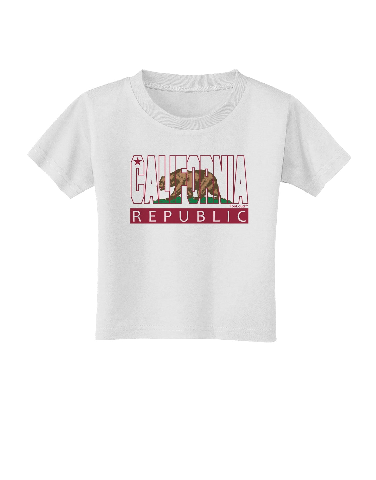 California Design #1 Toddler T-Shirt by TooLoud-Toddler T-Shirt-TooLoud-White-2T-Davson Sales