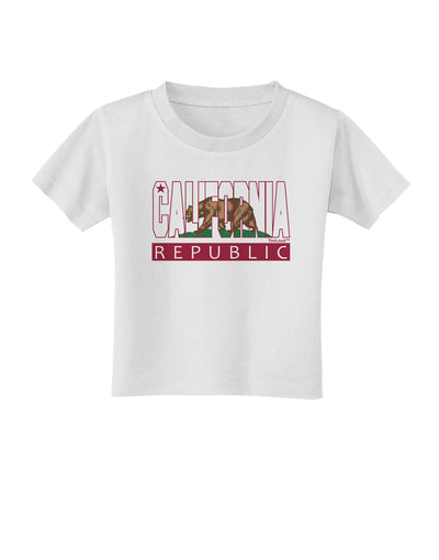 California Design #1 Toddler T-Shirt by TooLoud-Toddler T-Shirt-TooLoud-White-2T-Davson Sales