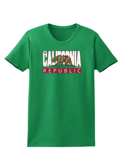 California Design #1 Womens Dark T-Shirt by TooLoud-TooLoud-Kelly-Green-X-Small-Davson Sales