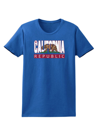 California Design #1 Womens Dark T-Shirt by TooLoud-TooLoud-Royal-Blue-X-Small-Davson Sales