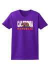 California Design #1 Womens Dark T-Shirt by TooLoud-TooLoud-Purple-X-Small-Davson Sales