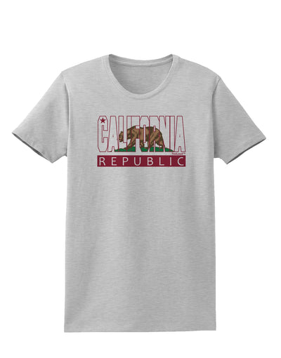 California Design #1 Womens T-Shirt by TooLoud-Womens T-Shirt-TooLoud-AshGray-X-Small-Davson Sales