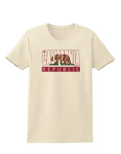 California Design #1 Womens T-Shirt by TooLoud-Womens T-Shirt-TooLoud-Natural-X-Small-Davson Sales