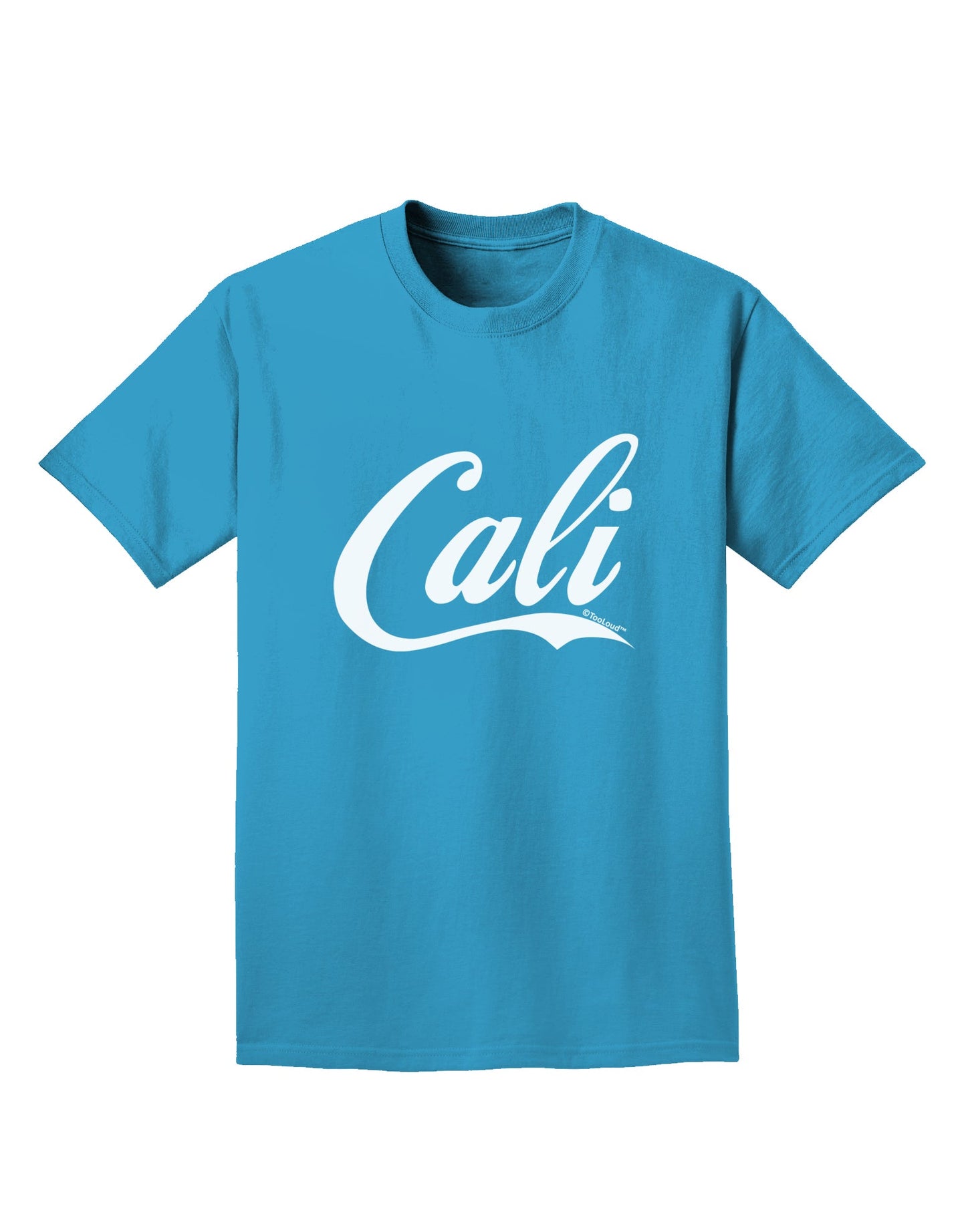 California Republic Design - Cali Adult Dark T-Shirt by TooLoud-Mens T-Shirt-TooLoud-Turquoise-Small-Davson Sales