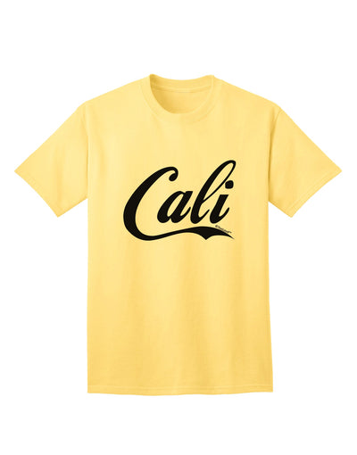 California Republic Design - Cali Adult T-Shirt by TooLoud: A Stylish and Trendy Addition to Your Wardrobe-Mens T-shirts-TooLoud-Yellow-Small-Davson Sales