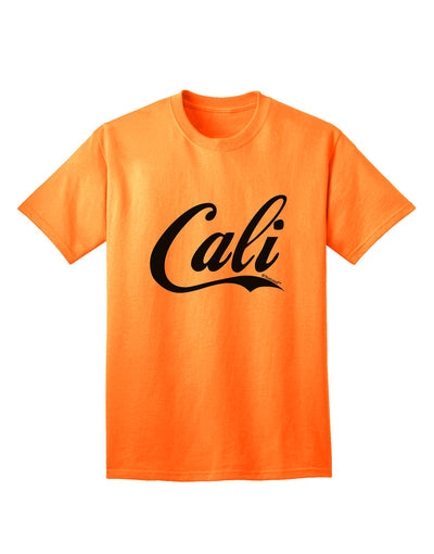 California Republic Design - Cali Adult T-Shirt by TooLoud: A Stylish and Trendy Addition to Your Wardrobe-Mens T-shirts-TooLoud-Neon-Orange-Small-Davson Sales