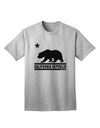 California Republic Design - Cali Bear Adult T-Shirt by TooLoud: A Captivating Apparel Choice for Discerning Shoppers-Mens T-shirts-TooLoud-AshGray-Small-Davson Sales