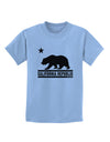 California Republic Design - Cali Bear Childrens T-Shirt by TooLoud-Childrens T-Shirt-TooLoud-Light-Blue-X-Small-Davson Sales