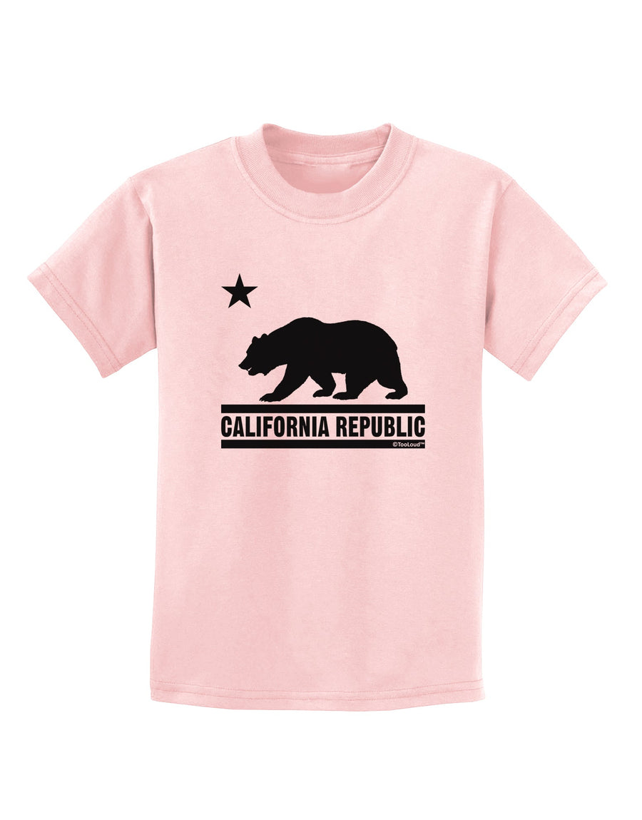 California Republic Design - Cali Bear Childrens T-Shirt by TooLoud-Childrens T-Shirt-TooLoud-White-X-Small-Davson Sales