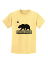 California Republic Design - Cali Bear Childrens T-Shirt by TooLoud-Childrens T-Shirt-TooLoud-Daffodil-Yellow-X-Small-Davson Sales