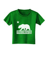 California Republic Design - Cali Bear Toddler T-Shirt Dark by TooLoud-Toddler T-Shirt-TooLoud-Royal-Blue-2T-Davson Sales