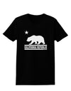 California Republic Design - Cali Bear Womens Dark T-Shirt by TooLoud-Womens T-Shirt-TooLoud-Black-X-Small-Davson Sales