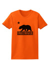 California Republic Design - Cali Bear Womens T-Shirt by TooLoud-Womens T-Shirt-TooLoud-Orange-X-Small-Davson Sales