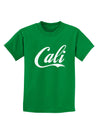 California Republic Design - Cali Childrens Dark T-Shirt by TooLoud-Childrens T-Shirt-TooLoud-Kelly-Green-X-Small-Davson Sales