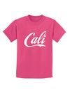 California Republic Design - Cali Childrens Dark T-Shirt by TooLoud-Childrens T-Shirt-TooLoud-Sangria-X-Small-Davson Sales