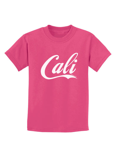 California Republic Design - Cali Childrens Dark T-Shirt by TooLoud-Childrens T-Shirt-TooLoud-Sangria-X-Small-Davson Sales