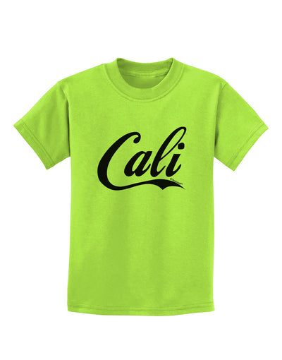 California Republic Design - Cali Childrens T-Shirt by TooLoud-Childrens T-Shirt-TooLoud-Lime-Green-X-Small-Davson Sales