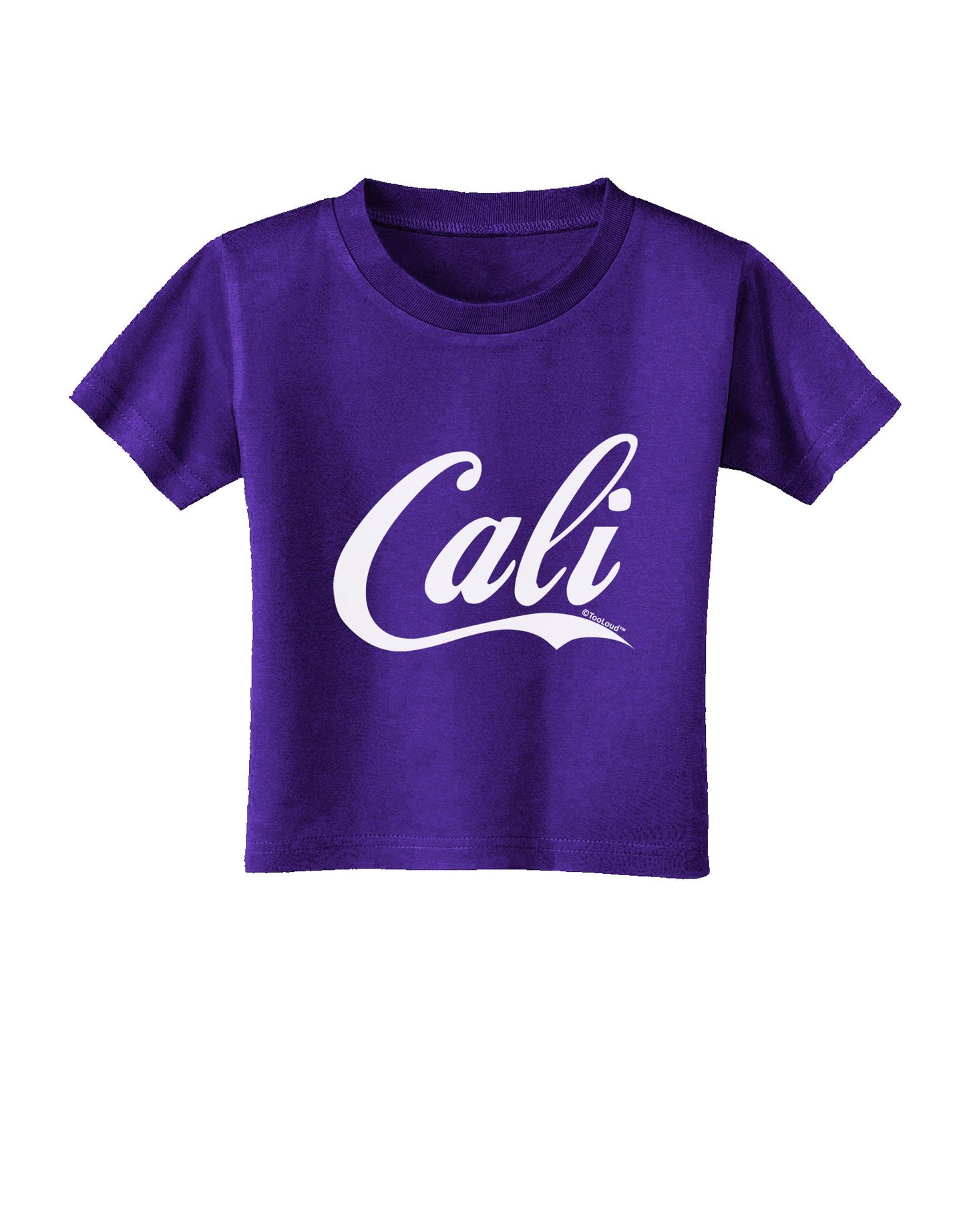 California Republic Design - Cali Toddler T-Shirt Dark by TooLoud-Toddler T-Shirt-TooLoud-Purple-2T-Davson Sales