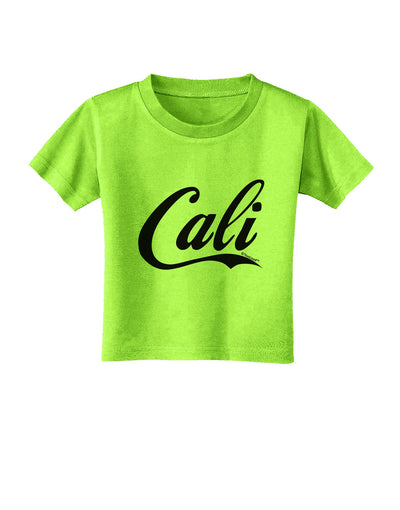 California Republic Design - Cali Toddler T-Shirt by TooLoud-Toddler T-Shirt-TooLoud-Lime-Green-2T-Davson Sales