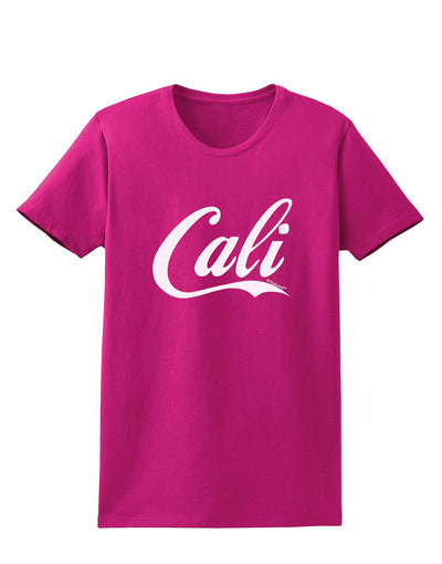 California Republic Design - Cali Womens Dark T-Shirt by TooLoud-Womens T-Shirt-TooLoud-Hot-Pink-Small-Davson Sales