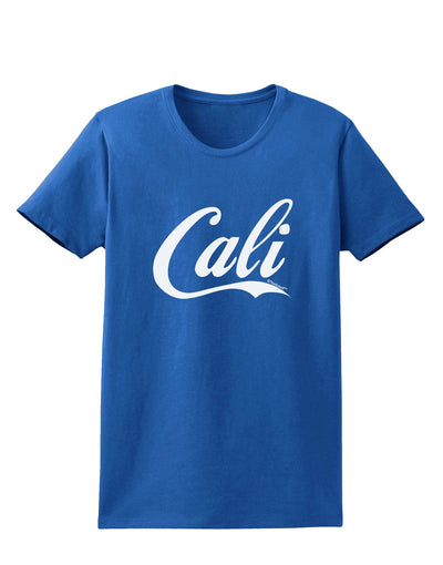 California Republic Design - Cali Womens Dark T-Shirt by TooLoud-Womens T-Shirt-TooLoud-Royal-Blue-X-Small-Davson Sales