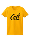California Republic Design - Cali Womens T-Shirt by TooLoud-Womens T-Shirt-TooLoud-Gold-X-Small-Davson Sales