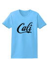 California Republic Design - Cali Womens T-Shirt by TooLoud-Womens T-Shirt-TooLoud-Aquatic-Blue-X-Small-Davson Sales