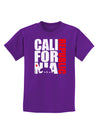 California Republic Design - California Red Star and Bear Childrens Dark T-Shirt by TooLoud-Childrens T-Shirt-TooLoud-Purple-X-Small-Davson Sales