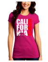 California Republic Design - California Red Star and Bear Juniors Crew Dark T-Shirt by TooLoud