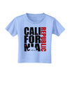 California Republic Design - California Red Star and Bear Toddler T-Shirt by TooLoud-Toddler T-Shirt-TooLoud-Aquatic-Blue-2T-Davson Sales