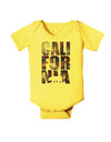 California Republic Design - Space Nebula Print Baby Romper Bodysuit by TooLoud-Baby Romper-TooLoud-Yellow-06-Months-Davson Sales