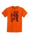 California Republic Design - Space Nebula Print Childrens T-Shirt by TooLoud-Childrens T-Shirt-TooLoud-Orange-X-Small-Davson Sales
