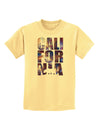 California Republic Design - Space Nebula Print Childrens T-Shirt by TooLoud-Childrens T-Shirt-TooLoud-Daffodil-Yellow-X-Small-Davson Sales