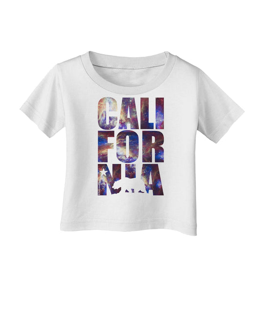 California Republic Design - Space Nebula Print Infant T-Shirt by TooLoud-Infant T-Shirt-TooLoud-White-06-Months-Davson Sales