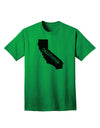 California - United States Shape Adult T-Shirt by TooLoud: A Stylish Representation of California's Iconic Shape-Mens T-shirts-TooLoud-Kelly-Green-Small-Davson Sales